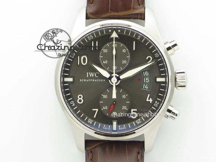 MIROTIME 0813 GoAnywhere Aquatimer SS IW356802 ZZF 1:1 Best Edition Black Dial on Black Rubber Strap MIYOTA 7128